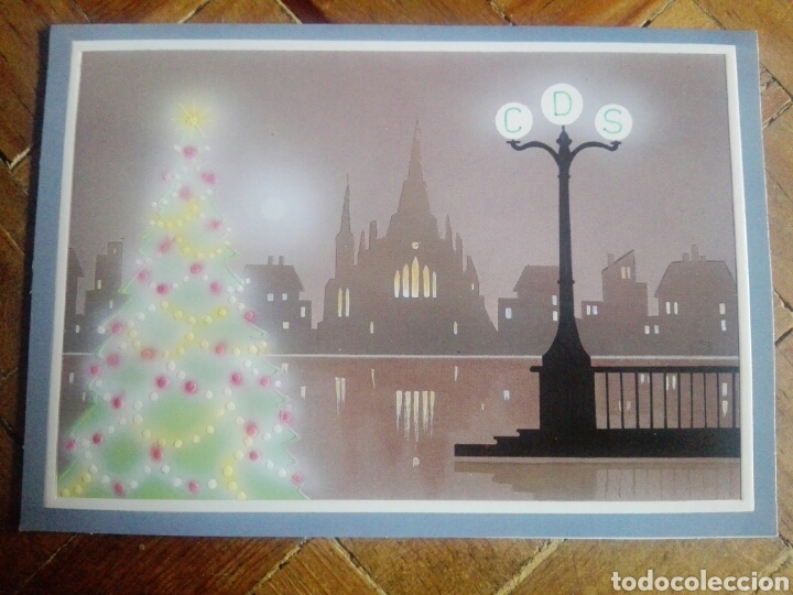 Postcards: Felicitaci&oacute;n Navide&ntilde;a - A&ntilde;o 1989 - CDS (Centro Democr&aacute;tico y Social) Alcorc&oacute;n-Pedido m&iacute;nimo 3&euro;