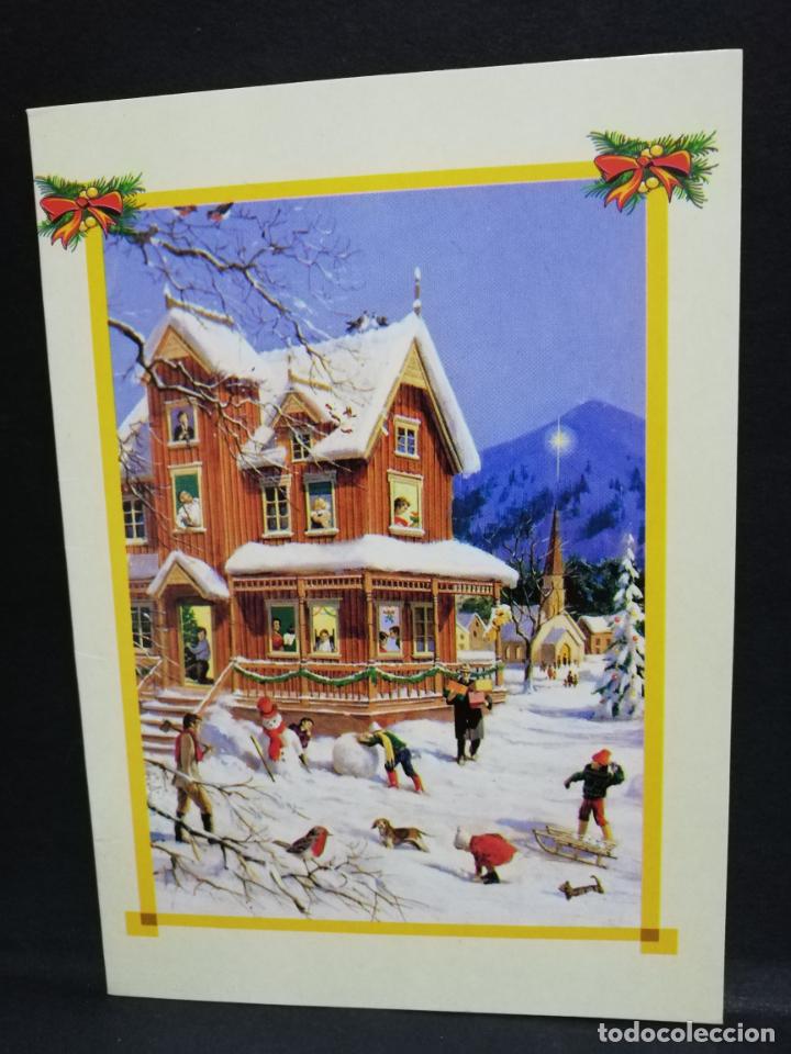 Cartes Postales: TARJETA DE FELICITACIONES. CHRISTMAS. MEDIDAS : 16 X 11.5 CM APROX.