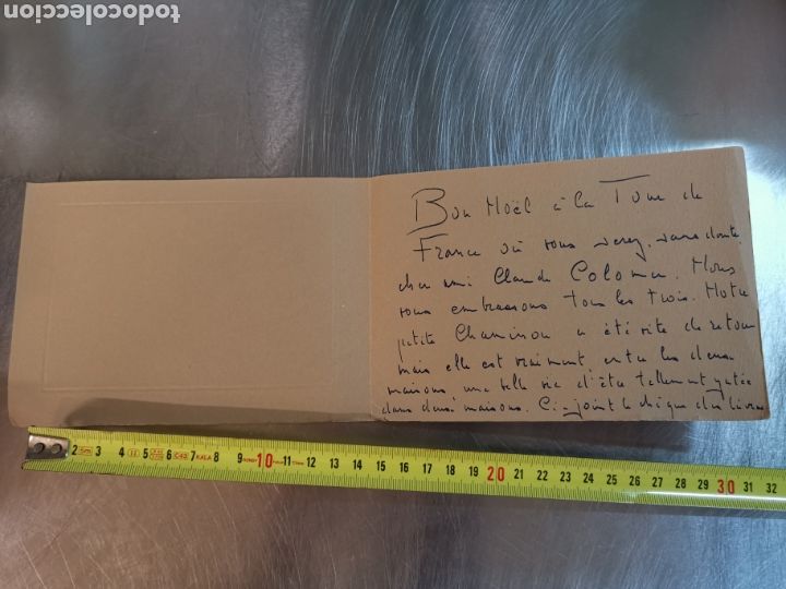 Postales: Felicitaci&oacute;n Francesa con postal de 1994 - Foto 3