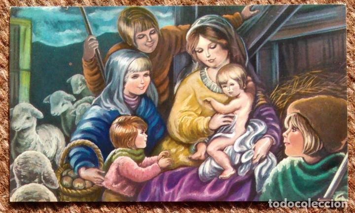 Postales: TARJETA DE NAVIDAD - belen - nacimiento