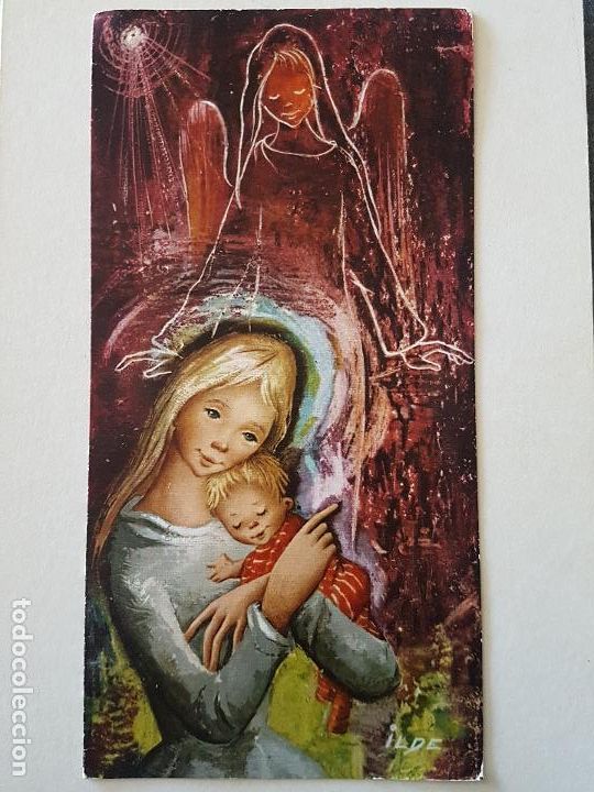 Postais: FELICITACION NAVIDE&Ntilde;A ILDE ILUSTRADORA POSTAL 21,5 X 10,5 CMTS