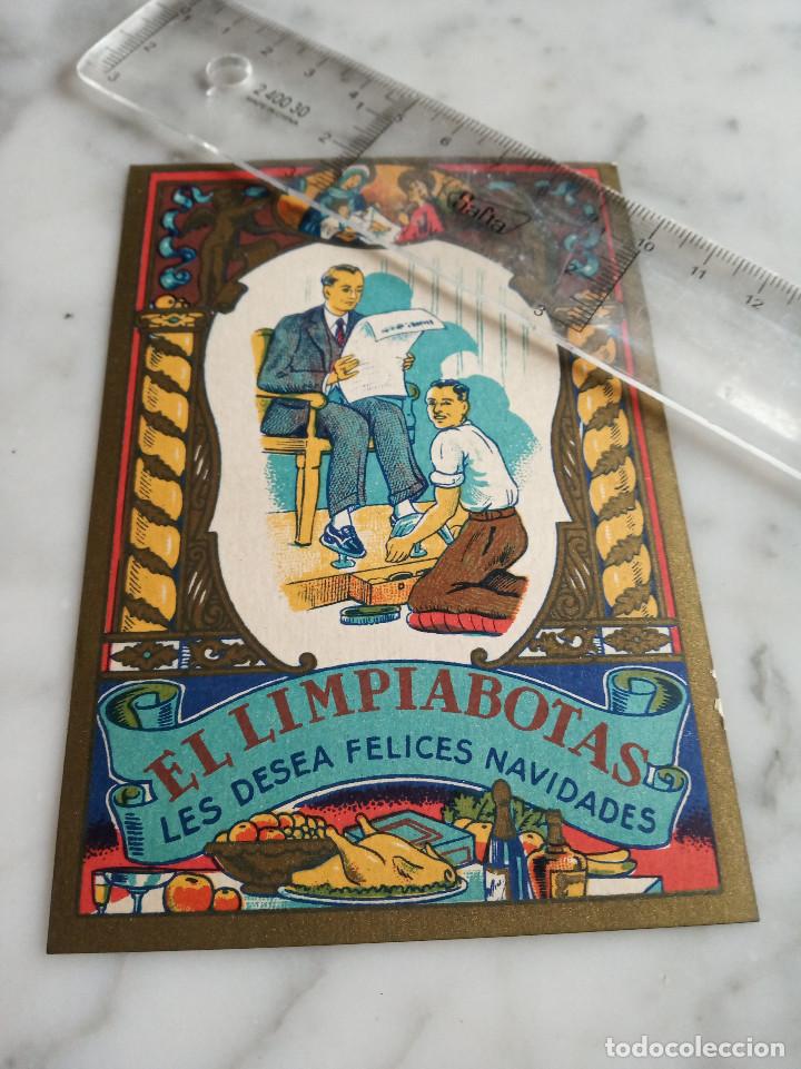 Postcards: Felicitacion navide&ntilde;a - el limpiabotas -