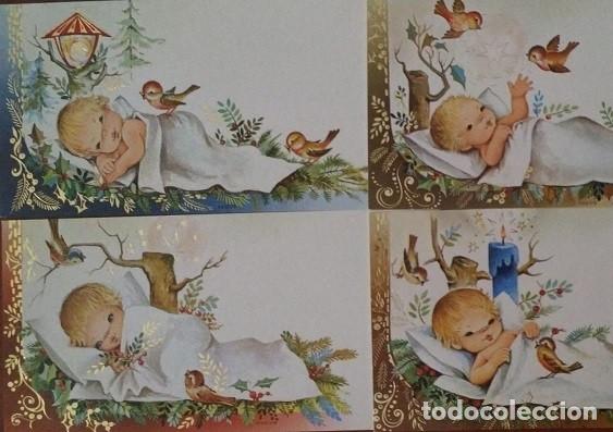 Postais: 9116 - EDICIONES CYZ - SERIE 482.132 COMPLETA 7,5 X 15,5 CM - ILUSTRA NURIA BAR&Oacute;( NUCO) - NUEVAS