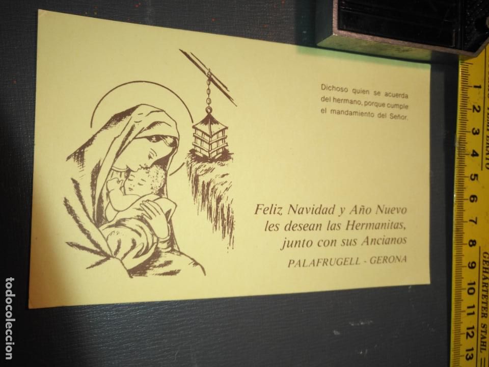 Postcards: HAGA SU OFERTA ANTIGUO Christma felicitaciones de NAVIDAD TARJETA NAVIDE&Ntilde;A BELEN NACIMIENTO