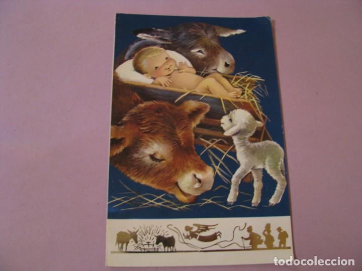 Postais: POSTAL DIPTICA DE NAVIDAD. ED. C. Y Z. 3532/175-D.ESCRITA.