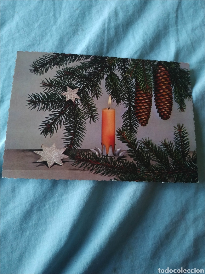 Cartes Postales: Postal de Navidad navide&ntilde;a. Esta escrita