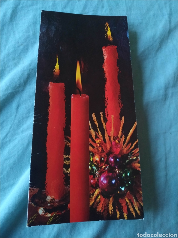 Cartes Postales: Postal de Navidad navide&ntilde;a. Esta escrita