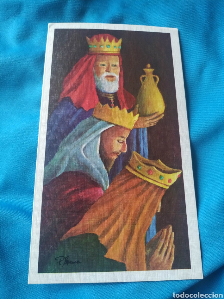 Cartes Postales: Targeta o Postal Navidad navide&ntilde;a Escrita 1974