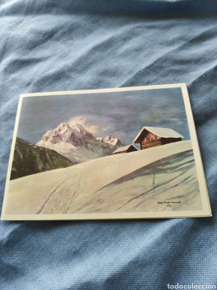 Postais: Postal navide&ntilde;a targeta de Navidad .Escrita. 1965.