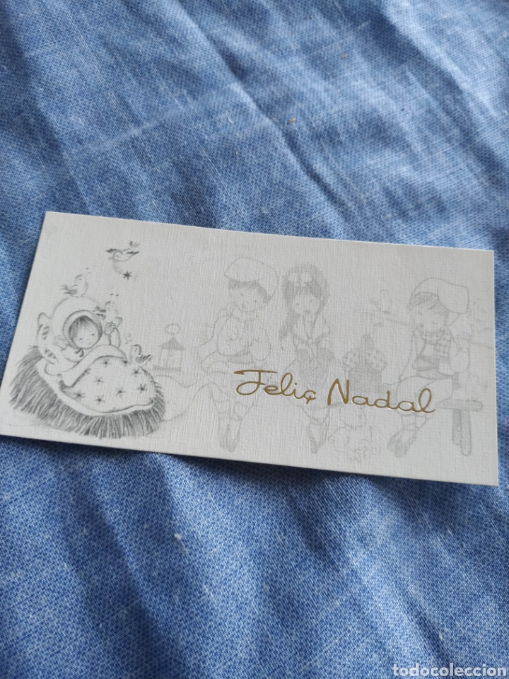 Postais: Postal Navidad targeta felicitacion navide&ntilde;a. escrita. 1968