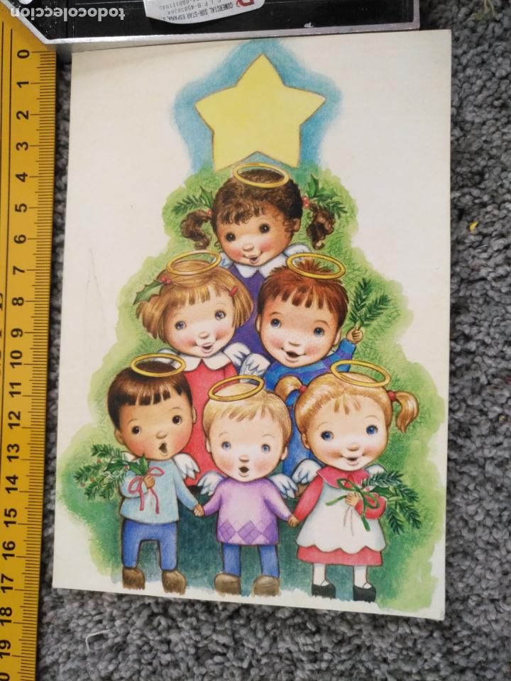 Postales: felicitaci&oacute;n de navidad christmas diptico - ofertas por lotes muchos mas en tienda