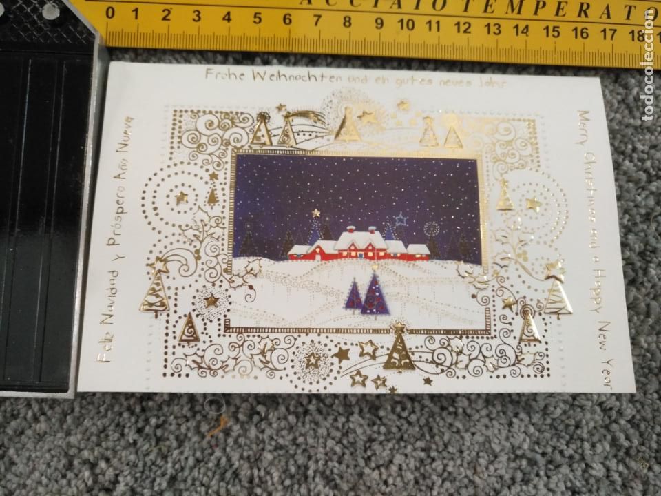 Cartoline: felicitaci&oacute;n de navidad christmas diptico - ofertas por lotes muchos mas en tienda