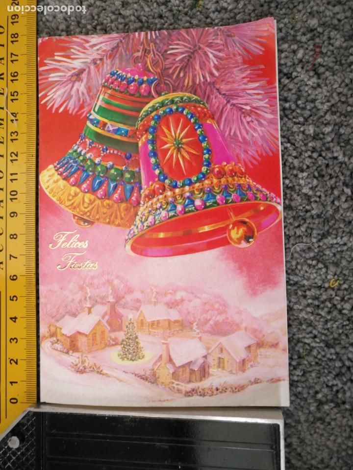 Cartoline: felicitaci&oacute;n de navidad potal de belen nacimiento christmas diptico -