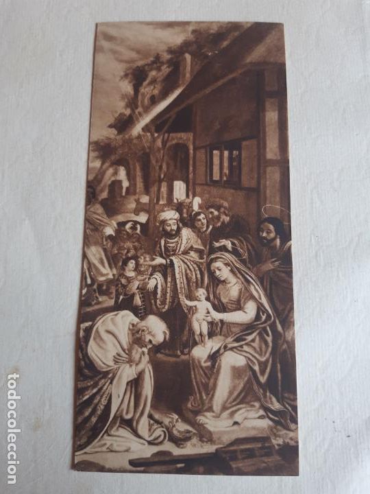Postales: BONITA POSTAL DE NAVIDAD. DIPTICO. - Foto 1