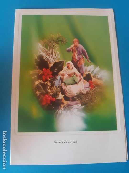 Postales: POSTAL DE NAVIDAD.DE COLECCION, DIPTICO.SIN USO - Foto 1