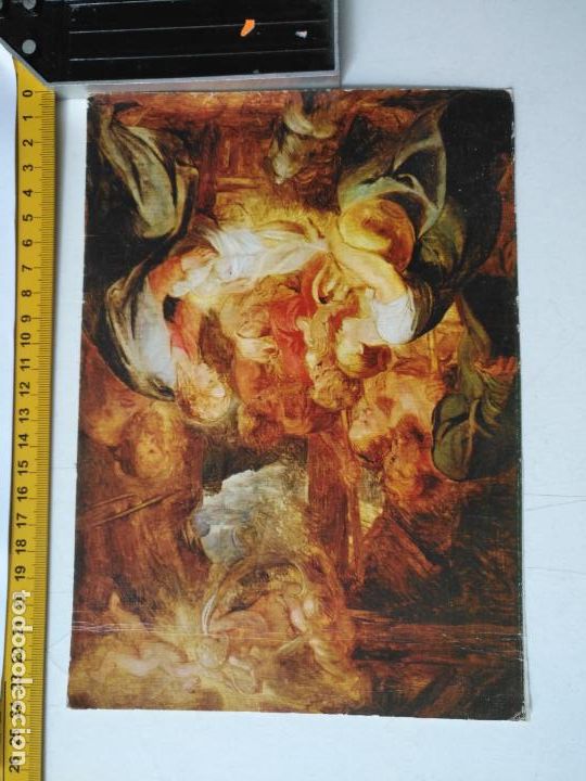 Cartoline: tarjeta felicitacion navidad christmas imagen portal de belen nacimiento virgen ni&ntilde;o jesus san jose
