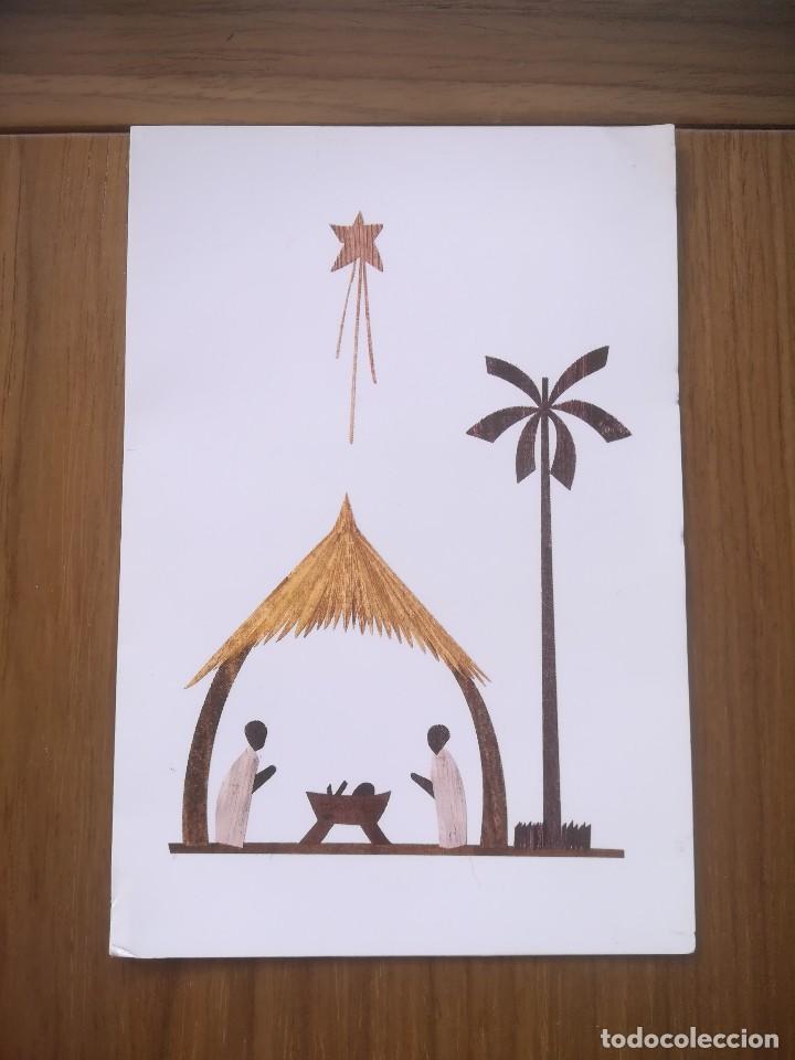 Postales: POSTAL DIPTICO NAVIDAD MISIONES SALESIANAS