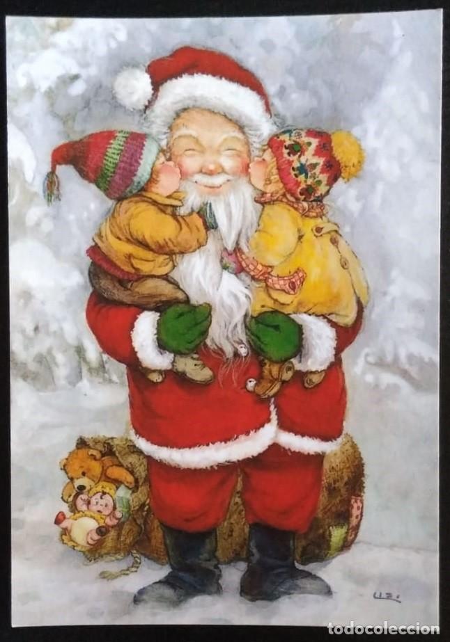 Postales: 6006C - LISI MARTIN - PALETTI - AB PICTURA &iexcl; COMO QUEREMOS A PAP&Aacute; NOEL! 14,5X10,2 CM