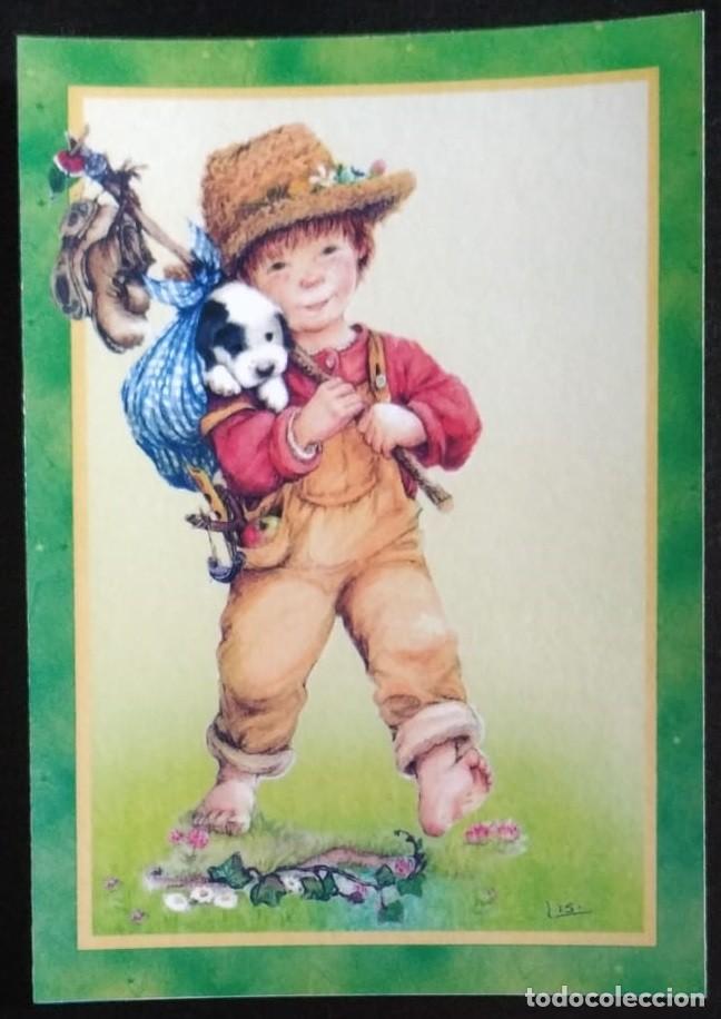 Postales: 6007C - LISI MARTIN - AB PICTURA - 14,5X10,2 CM - DIBUJO REVERSO