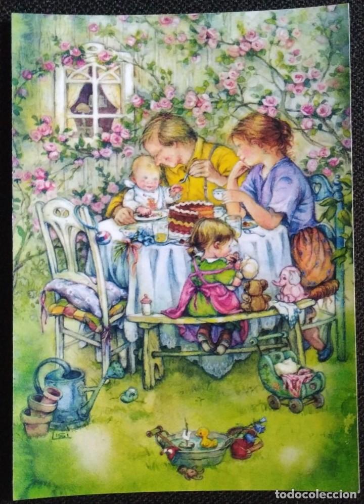 Postales: 6011C - LISI MARTIN - AB PICTURA - 14,5X10,2 CM - DIBUJO REVERSO