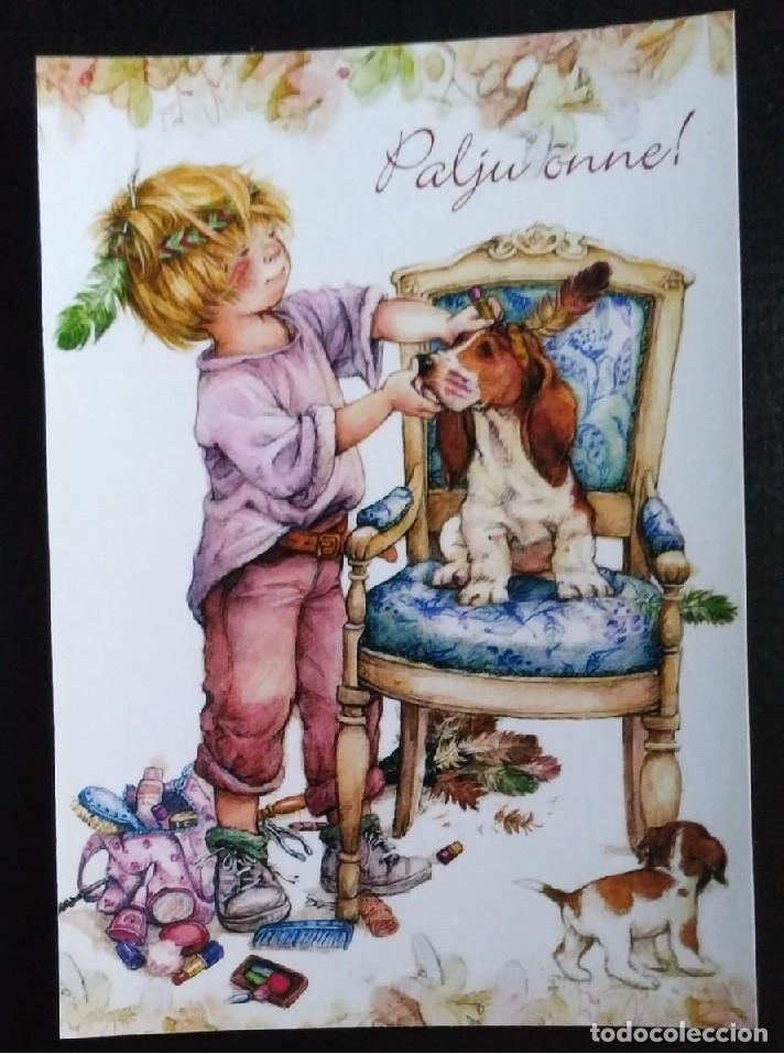 Postales: 6014C - LISI MARTIN - AB PICTURA - 14,5X10,2 CM - DIBUJO REVERSO