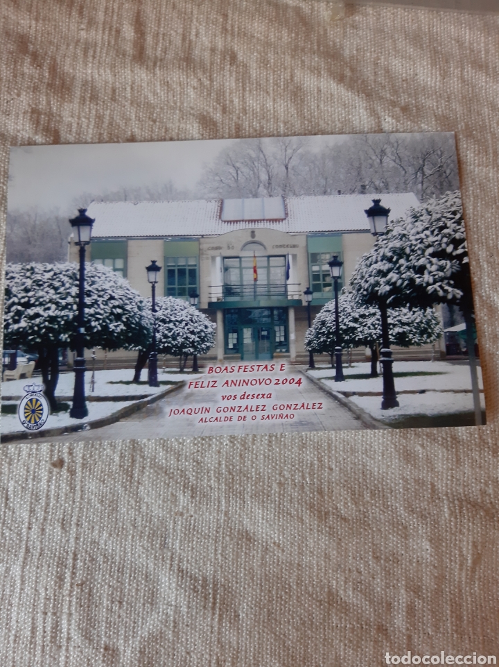 Postcards: 2004 ALCALDE O SAVI&Ntilde;AO FELICITACI&Oacute;N NAVIDE&Ntilde;A