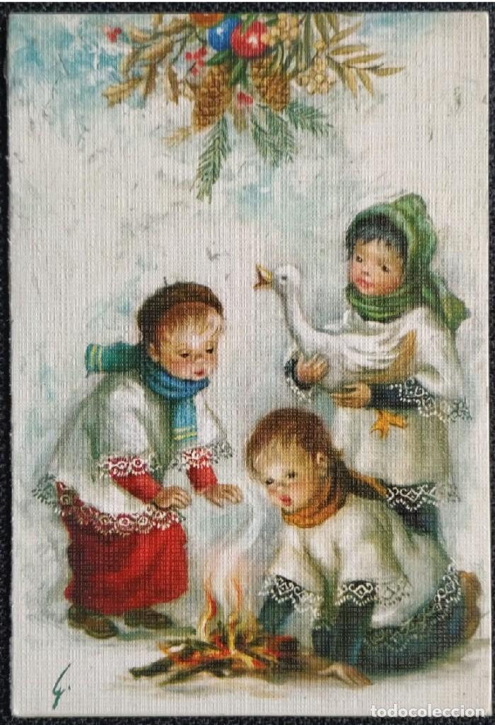 Postais: 6045J - EDICIONES SABADELL - BETLEM 2348- 13X9 CM - ILUSTRA G. - GUARN&Eacute;?