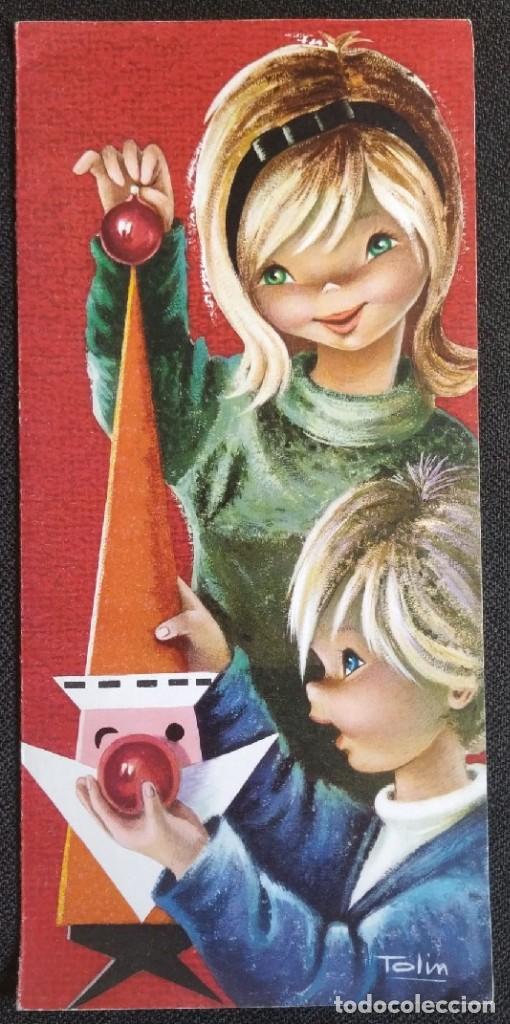 Cartoline: 6029K - EDICIONES CYZ - SERIE 2881.22 - DIPTICA 23,7X11,2 CM - ILUSTRA TOLIN