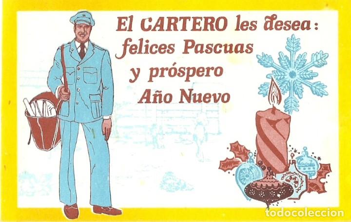 Postales: 0624O -EL CARTERO DESEA FELICES PASCUAS TARIFAS POSTALES - 12X8 CM