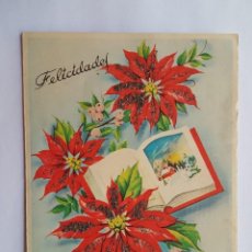 Postales: POSTAL NAVIDEÑA, CARTE DE NOËL, CHRISTMAS CARD, NAVIDAD CIRCA 1960. Lote 215493540