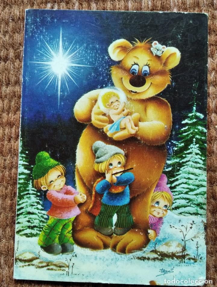 Postais: TARJETA DE NAVIDAD - ILUSTRACION PAQUI - 1975