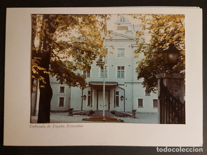 Postales: FELICITACION NAVIDAD EMBAJADA DE ESPA&Ntilde;A EN ESTOCOLMO - Foto 1
