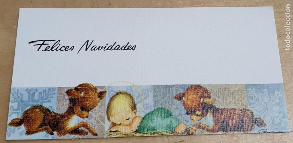 Postkarten: ESTAMPA SENCILLA NAVIDAD NURIA N&ordm; 181 ESCRITA 11,5X6 CM.