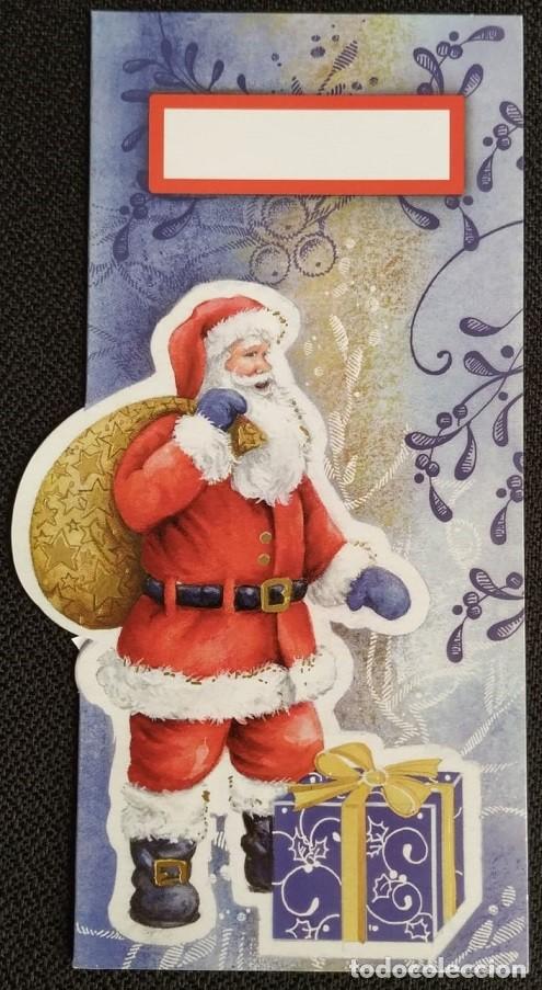Postkarten: 0816G - SANTACLAUS -EDICIONES MICART W 1459-1 - IMPRESA EN ITALIA - DIPTICA , TROQUELADA 17X9 CM