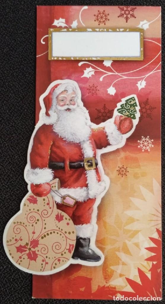 Postkarten: 0816G - SANTACLAUS -EDICIONES MICART W 1459-2 - IMPRESA EN ITALIA - DIPTICA , TROQUELADA 17X9 CM