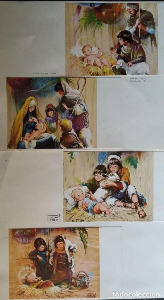 Postcards: 0602Q -FABR&Eacute; - 4 POSTALES EDIC. COLECCI&Oacute;N PERLA SERIE N&ordm; 1A -7703 - 11X8,5 CM C/U- LEER DESCRIPCI&Oacute;N