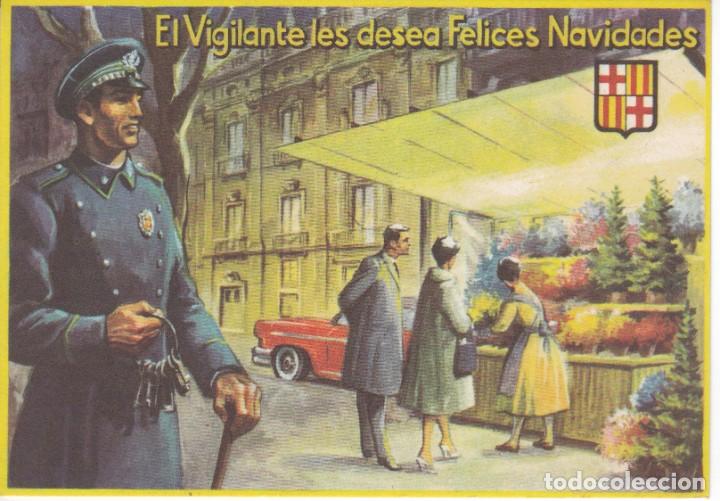 Postales: POSTAL DE FELICITACION DE EL VIGILANTE LES DESEA FELICES PASCUAS (NAVIDAD-CHRISTMAS)