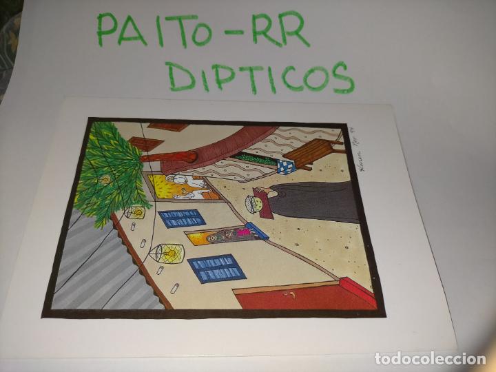 Cartes Postales: OFERTAS X LOTES - DIPTICO FELICITACION NAVIDADE&Ntilde;A Postales de Navidad &Oacute; Christmas. DECORACION BELEN
