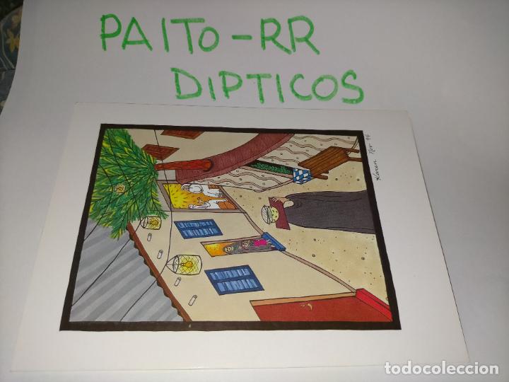 Postais: OFERTAS X LOTES - DIPTICO FELICITACION NAVIDADE&Ntilde;A Postales de Navidad &Oacute; Christmas. DECORACION BELEN