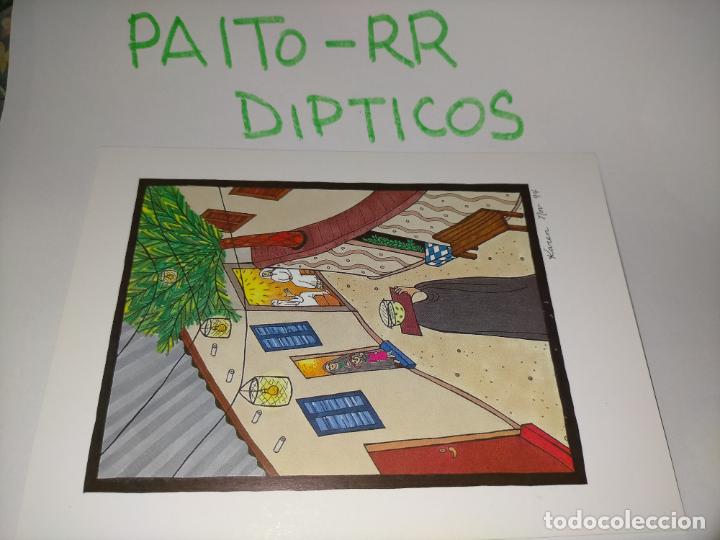 Postais: OFERTAS X LOTES - DIPTICO FELICITACION NAVIDADE&Ntilde;A Postales de Navidad &Oacute; Christmas. DECORACION BELEN