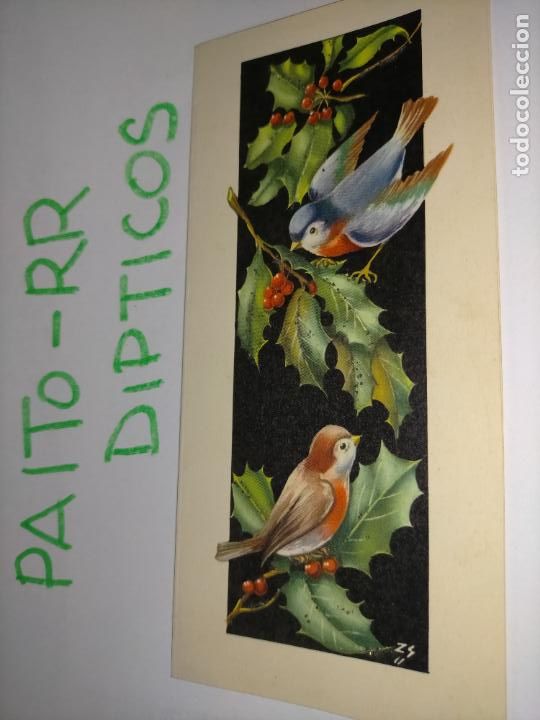 Postais: OFERTAS X LOTES - DIPTICO FELICITACION NAVIDADE&Ntilde;A Postales de Navidad &Oacute; Christmas. DECORACION BELEN