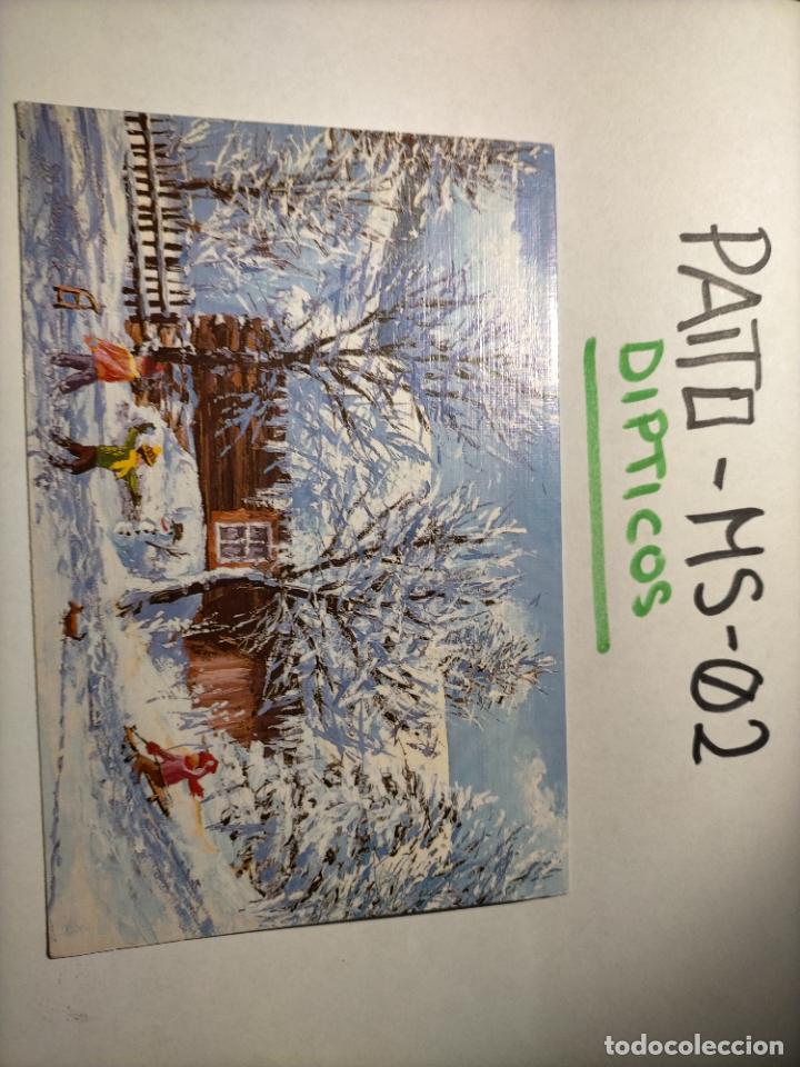 Cartes Postales: OFERTAS X LOTES - DIPTICO FELICITACION NAVIDADE&Ntilde;A Postales de Navidad &Oacute; Christmas. DECORACION BELEN