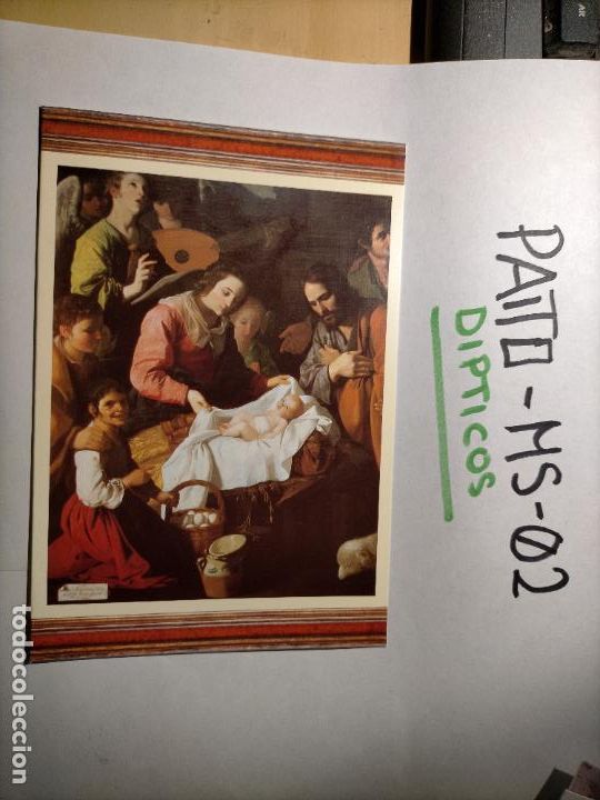 Postcards: OFERTAS X LOTES - DIPTICO FELICITACION NAVIDADE&Ntilde;A Postales de Navidad &Oacute; Christmas. DECORACION BELEN