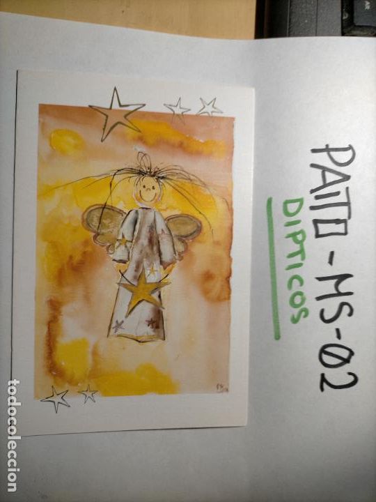 Postales: OFERTAS X LOTES - DIPTICO FELICITACION NAVIDADE&Ntilde;A Postales de Navidad &Oacute; Christmas. DECORACION BELEN