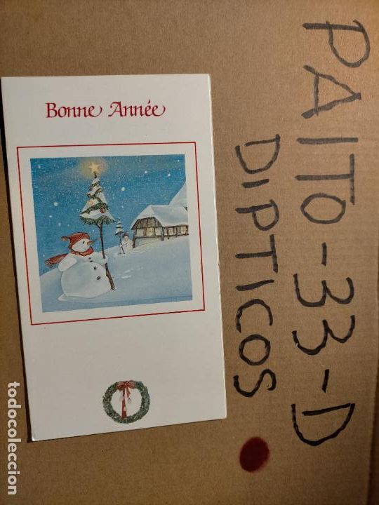 Postcards: OFERTAS X LOTES - DIPTICO FELICITACION NAVIDADE&Ntilde;A Postales de Navidad &Oacute; Christmas. DECORACION BELEN