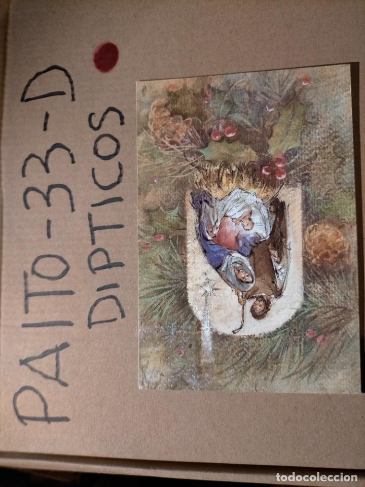 Cartoline: OFERTAS X LOTES - DIPTICO FELICITACION NAVIDADE&Ntilde;A Postales de Navidad &Oacute; Christmas. DECORACION BELEN