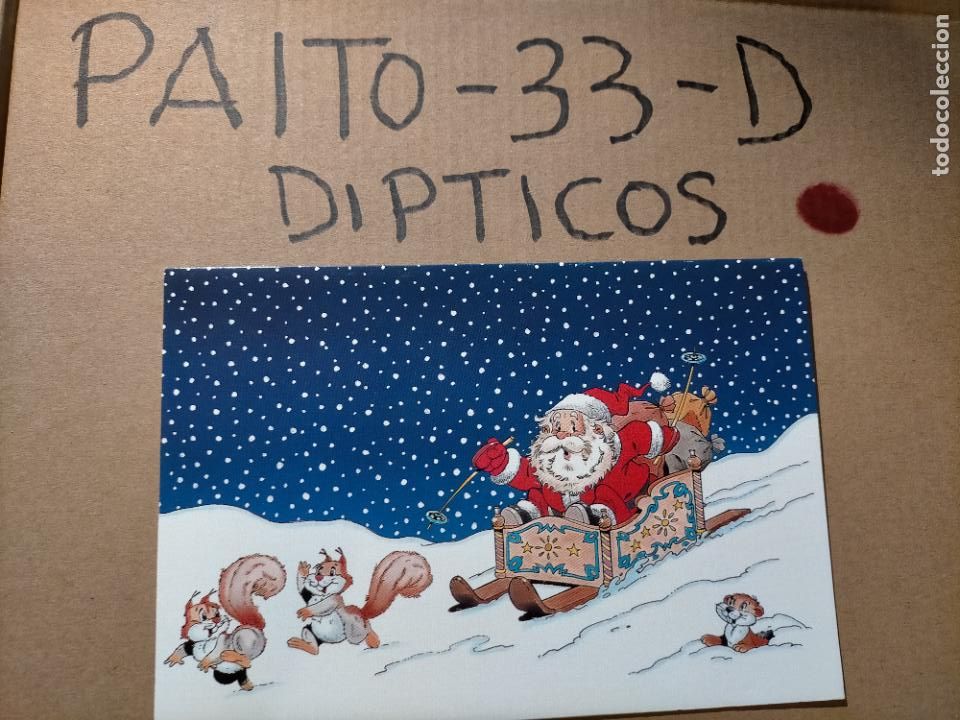 Postales: OFERTAS X LOTES - DIPTICO FELICITACION NAVIDADE&Ntilde;A Postales de Navidad &Oacute; Christmas. DECORACION BELEN