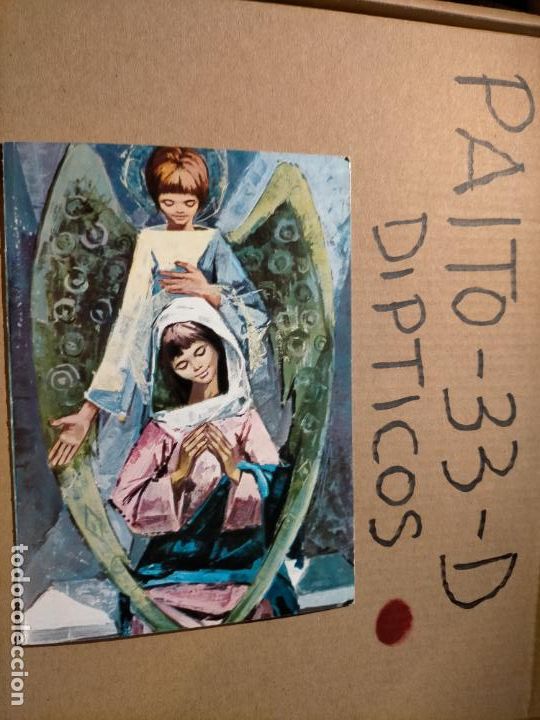 Postcards: OFERTAS X LOTES - DIPTICO FELICITACION NAVIDADE&Ntilde;A Postales de Navidad &Oacute; Christmas. DECORACION BELEN