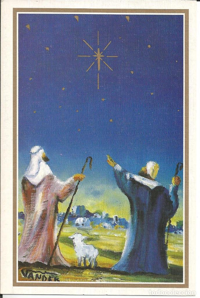 Postales: FELICITACION NAVIDAD ARTIS MUTI - LOS PASTORES Y LA ESTRELLA - DIPTICA, 17X11,5 CM