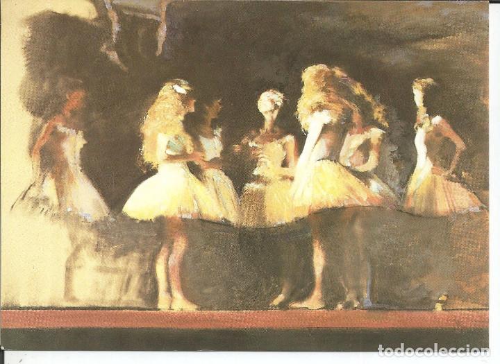 Postais: FELICITACION NAVIDAD THE DANCERS DEL PHANTOM OF THE OPERA, ILUSTRA ROBERT HEINDEL